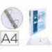 Carpeta Exacompta carton forrado blanca 2 anillas 30 mm