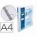 Carpeta Exacompta carton forrado blanca 2 anillas 16 mm