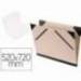 Carpeta de Dibujo Canson Brut 52x72cm Color Gris con Gomas