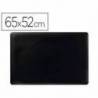 Vade de sobremesa Durable Color Negro Plastico 65x52 cm