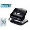 Taladrador Rapid FC30 negro capacidad para 30 hojas