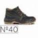 Botas de seguridad Marca Paredes Piel Negro Talla 40