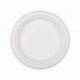 Plato de fibra natural Nupik 22cm color blanco