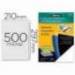 Tapa de Encuadernacion Polipropeno Fellowes DIN A4 Color Escarchado 500 micras pack 100 uds