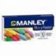 Lapices de Cera Manley Colores Surtidos fluor y pastel Caja de 10 colores