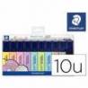Rotulador Staedtler Textsurfer Pastel Fluorescente estuche 10 colores surtidos
