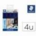 Rotulador Staedtler Textsurfer Pastel Fluorescente estuche 4 colores surtidos