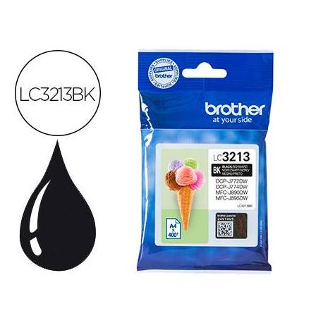 Cartucho Brother LC3213 color Negro LC3213BK dcp-j572 / dcp-j772 / dcp-j774 / mfc-j890 / mfc-j895