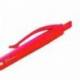 Bolígrafo retráctil milán P1 de color rojo 1 mm