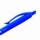 Bolígrafo retráctil milán P1 de color azul de 1 mm