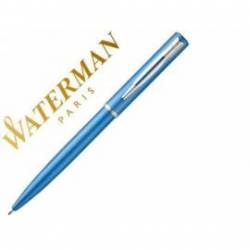 Boligrafo Waterman Allure azul lacado con estuche de regalo