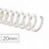 Espiral Plastico Q-Connect Transparente de 32 5:1 20mm 2mm