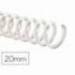 Espiral Plastico Q-Connect Transparente de 32 5:1 20mm 2mm