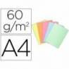 Subcarpeta Exacompta Din A4 60 gr Colores Pastel Paquete 100 uds