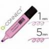 Rotulador Q-Connect Fluorescente Pastel Color Violeta