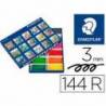 Rotuladores Staedtler Jumbo Punta Gruesa 3 mm de Colores Surtidos Caja de 144 unidades