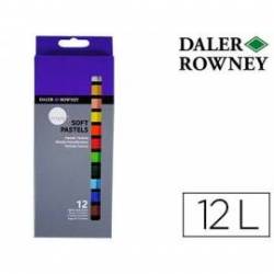 Lápices Pastel Óleo Daler Rowney Caja de 12 colores surtidos