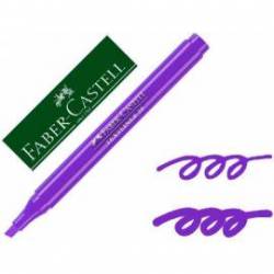 Rotulador Faber Castell fluorescente Textliner 38 violeta