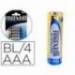 Pilas Maxell Alcalina 1.5 V AAA LR03 Blister de 4 unidades