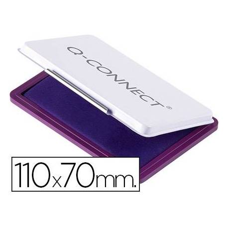 Tampon Q-Connect Nº 2 Color Violeta 110x70mm