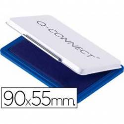 Tampon Q-Connect Nº 3 Color Azul 90x55mm