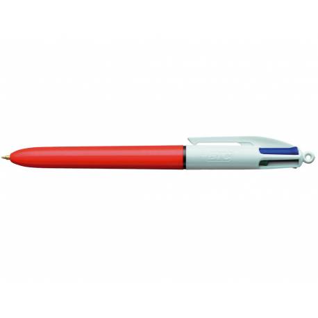 Bic Naranja 8099241 - Bolígrafo de tinta de aceite, punta redonda de 0,8  mm, color rojo