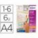 Separadores Avery DIN A4 Polipropileno Imprimibles 6 Pestañas de Colores Surtidos