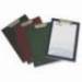 Portanotas plastico folio con pinza superior Pardo azul