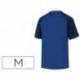 Camiseta manga corta Deltaplus color azul talla de M