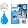 Cartucho Epson 27 XL Durabrite color Cian C13T27124012