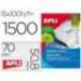 Etiquetas marca Apli para impresoras Inkjet, Láser y Fotocopiadoras 70x50,8 mm caja 100 hojas A4