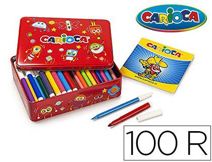 Caja 100 Rotuladores Crayola. - Kárpet Papelería Técnica