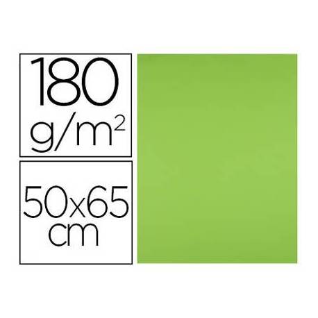 Cartulina Liderpapel Color Verde Hierba Paquete de 25 unidades