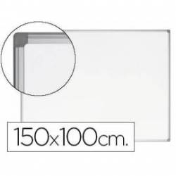 Pizarra Blanca Vitrificada Magnetica Earth-it con marco de aluminio 150x100 Bi-Office