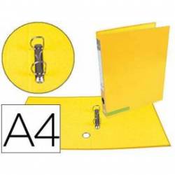 Carpeta marca Liderpapel carton forrado Color System A4 amarillo