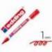 Rotulador Permanente Edding 400 Color Rojo Punta Fina