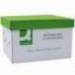 Cajon q-connect carton para 3 cajas archivo definitivo a4 lomo 100 mm montaje automaticomedidas interior 327x387x250mm