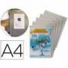 Funda presentacion Tarifold fijacion magnetica Din A4 pack de 5