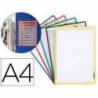 Funda colgante Tarifold vertical Din A4 colores surtidos pack de 5