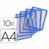 Funda portacatalogo Tarifold Din A4 color azul pack de 10