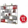 Estanteria marca Paperflow metalica 6 estantes modulo adicional
