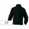 Chaqueta polar DeltaPlus color negro talla M