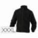 Chaqueta marca Deltaplus polar con cremallera negra 3XL