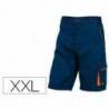 Bermuda de trabajo DeltaPlus azul talla XXL