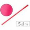 Bobina papel tipo kraft Liderpapel 65 g/m² 5 x 1 m fucsia