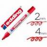 Rotulador Edding 750 color rojo