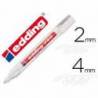 Rotulador Permanente Edding 750 color Blanco