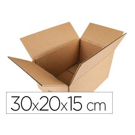 Caja para embalar marca Q-Connect 30x20x15Cm