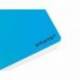 Bloc Antartik Folio microperforado Cuadrícula tapa Plástico 80 hojas 100g/m2 Azul con margen