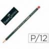 Lapices copiativo Faber Castell color rojo